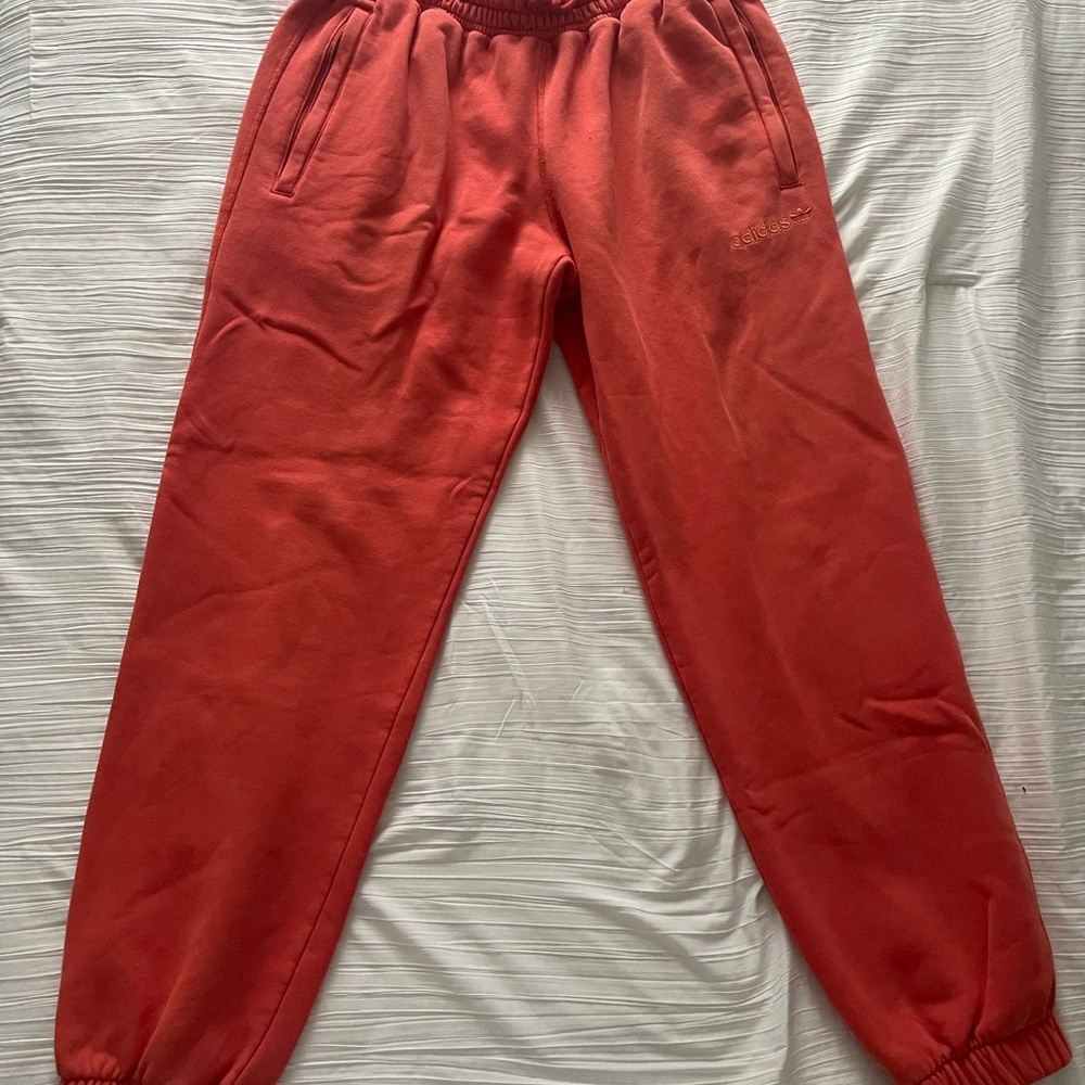Adidas Orange Sweatpants